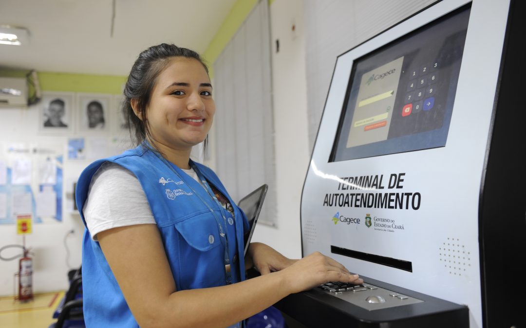 Totens de autoatendimento da Cagece realizam novos serviços