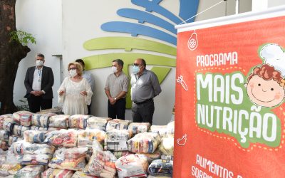 Cagece arrecada 2,4 toneladas de alimentos para campanha Vacinação Solidária