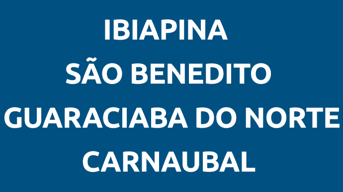 Carnaubal, Guaraciaba do Norte, Ibiapina e São Benedito