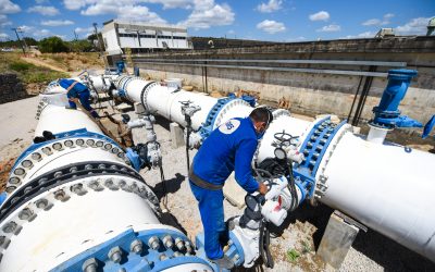 Cagece inicia operação assistida do sistema de abastecimento de água Taquarão