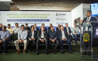 Parceria Público-Privada para universalização de esgotamento sanitário beneficiará 1,1 milhão de pessoas no Ceará