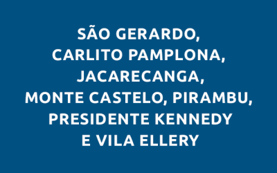 Carlito Pamplona, Jacarecanga, Monte Castelo, Pirambu, Presidente Kennedy, São Gerardo e Vila Ellery