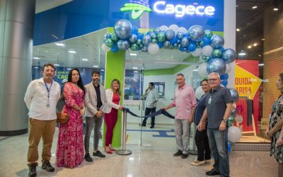 Cagece inaugura loja de atendimento no shopping Parangaba, em Fortaleza