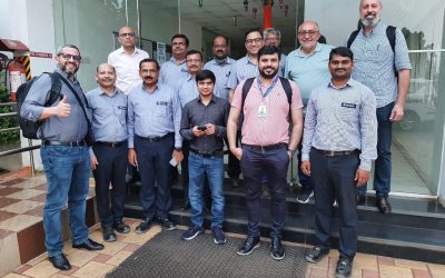 Gestores da Cagece viajam à Índia para realizar certificação de empresa de tubos e conexões