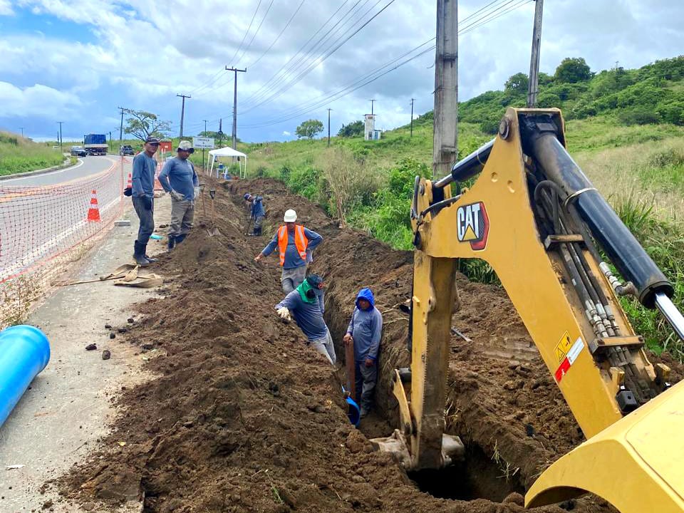 Cagece investe mais de R$ 4 milhões em substituição de adutora em Maranguape